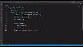 DAY 23 || Counting numbers entered by user in java #java || #shorts #short #viral #trending #java