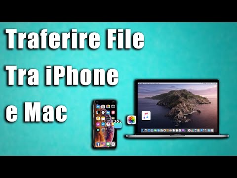 Video: Come trasferisci file da un Mac a un altro?