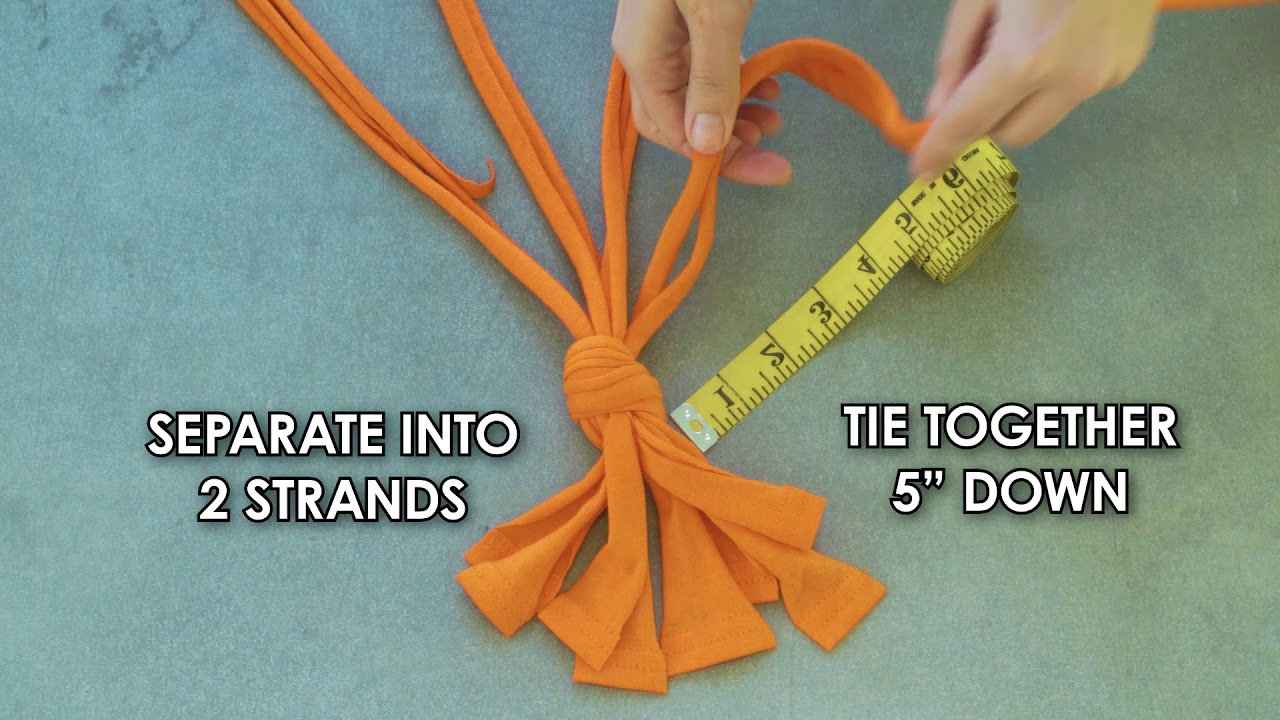 Macrame T shirt Hanger