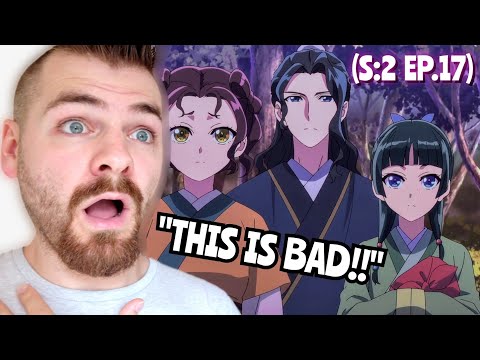 MAOMAO IS TAKEN AWAY?!!! | THE APOTHECARY DIARIES | SEASON 2 - EPISODE 17 | REACTION!!