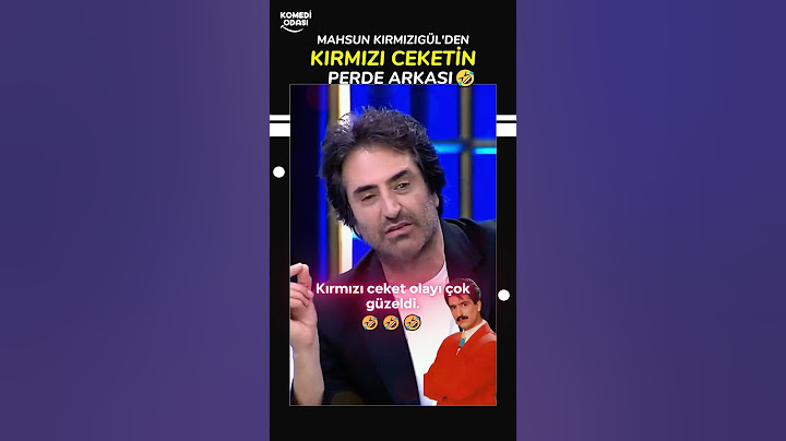 Kırmızı Ceketin Komik Perde Arkası - Mahsun Kırmızıgül😂 #komik #shorts #komedi