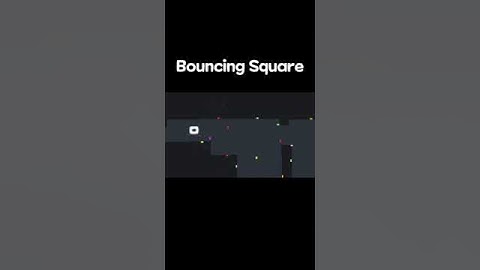 Bouncing Square #shorts #shortsfeed #adhd #space #bounce #art