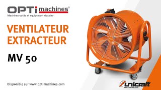 Ventilateur de sol Unicraft 500-3 - Optimachines