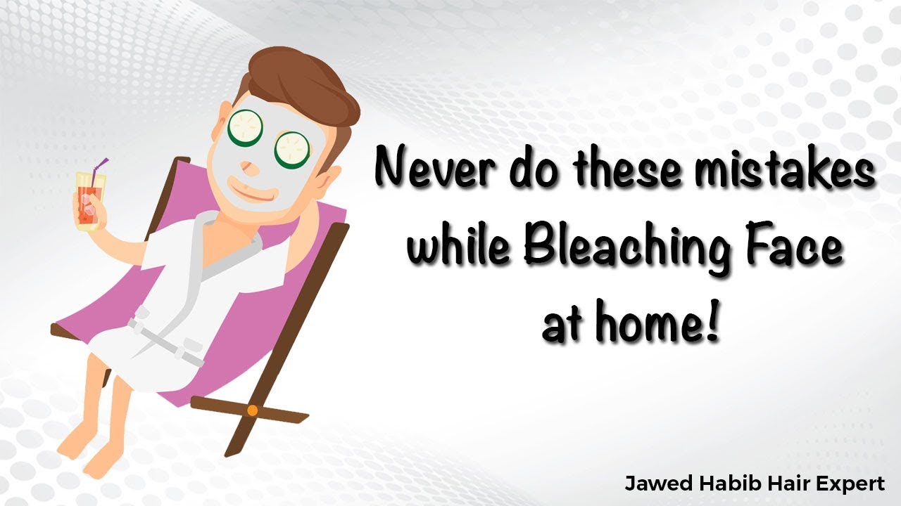 Best technique of Face Bleaching at home l Jawed Habib Skin tips YouTube