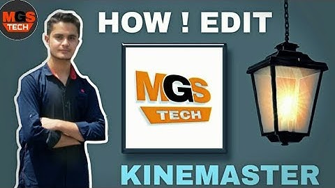#1 How to edit starting videos like MGS Tech |fully explained