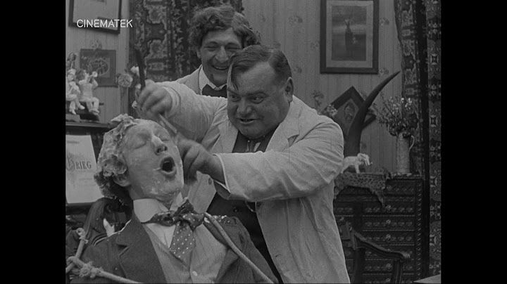 #cinematekbecreative Je vais me faire raser (Alfred Machin, 1914) Take That Call (re-shaved in 2020)