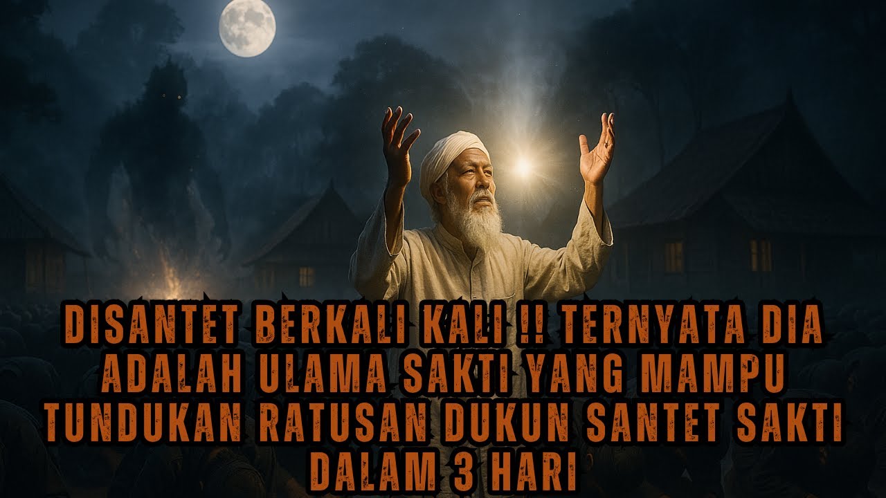 DISANTET BERKALI KALI TAPI TIDAK MEMPAN, TERNYATA DIA ADALAH ULAMA SAKTI YANG MAMPU TUNDUKAN DUKUN