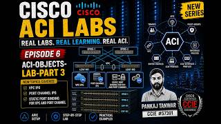 Cisco ACI Objects LAB part-3 | VPC PO IPG & Static port bindings | Pankaj Tanwar | CCIE #57391output