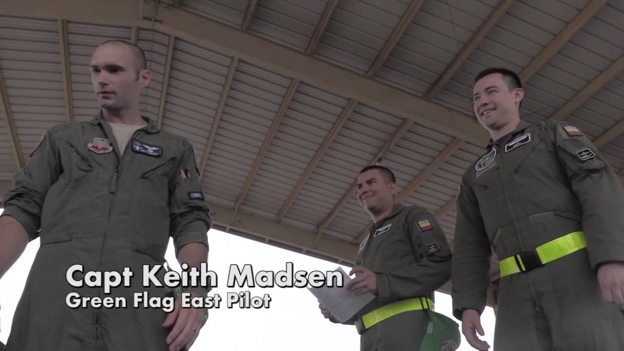 Green Flag East pilots conduct egress training