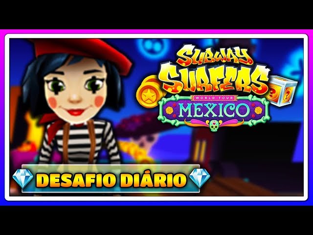 Código pra Chaves e Moedas no Subway Surfers Mexico Halloween 2019 