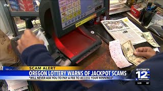 Oregon Lottery warns of jackpot scams