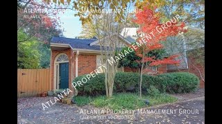 Atlanta Townhomes for Rent 2BR/2.5BA by Atlanta Property Management