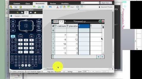 2 sample t-test for means (significance testing)