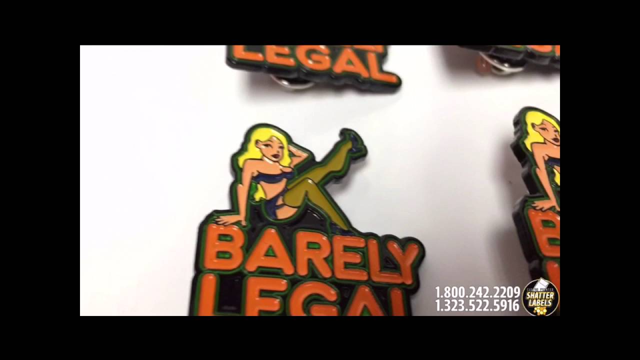 710 Savant -  Custom made Hat Pins by ShatterLabels.com