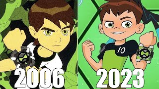 Evolution Of Ben 10 Games 2006-2023