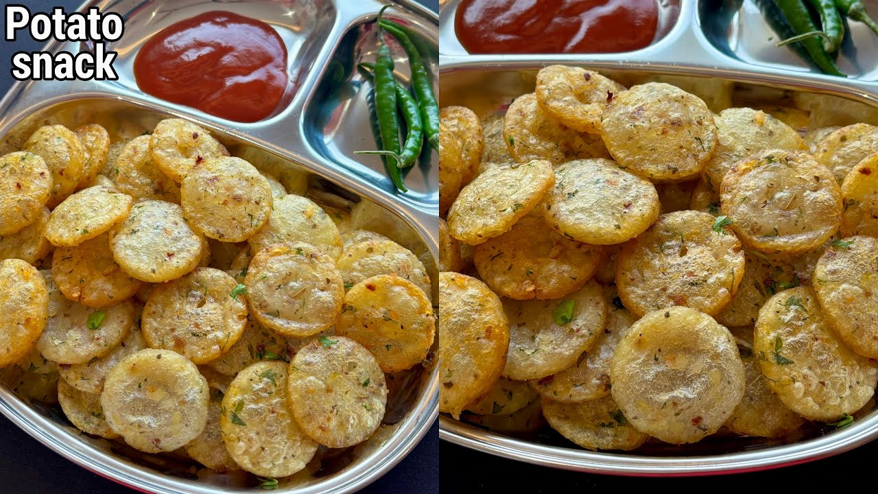 Party में रंग जम जायेगा एक बार ये Snack बना लिया तो 🥺 Potato snack 