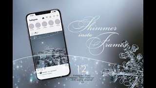 Shimmer Insta Frames