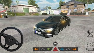 MODİFİED NEW PASSAT CİTY SEDAN CAR DRİVİNG SİM GAMEPLAY | PASSAT DRIFT&PARKING SIM screenshot 2