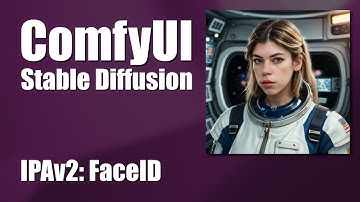ComfyUI: IPAdapter v2 FaceID | Stable Diffusion | German | English Subtitles