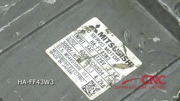 www.easycnc.com In Stock Fast Delivery with Warranty HA-FF43W3 MITSUBISHI Servo Motor