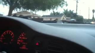 97 Mitsubishi eclipse test drive
