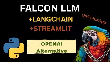 Falcon|Langchain: Build a QnA App with FalconLLM and Streamlit|Step-by-Step Guide #falcon #streamlit