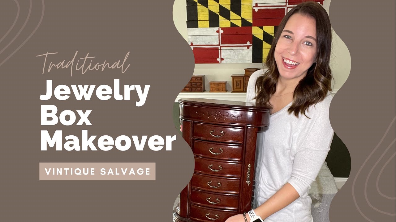 Traditional Jewelry Box Makeover