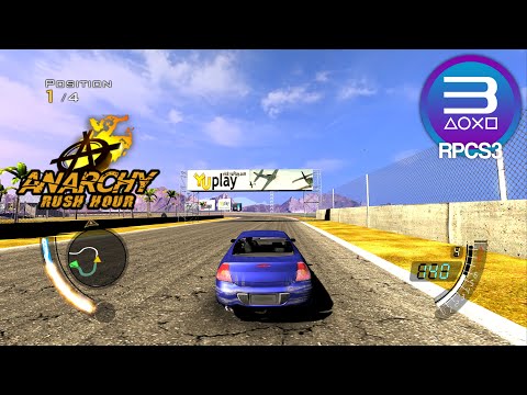 RPCS3 0.0.22-13821 | Anarchy Rush Hour 4K 60FPS UHD | PS3 Emulator PC Gameplay