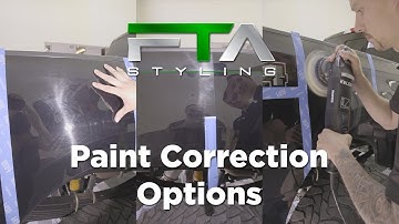 Paint Correction Levels Explained [Gloss Enhancement vs Stage 1 vs Stage 2 vs Full Correction]