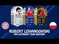 ROBERT LEWANDOWSKI | FIFA ULTIMATE TEAM HISTORY | FIFA 10 - FIFA 18
