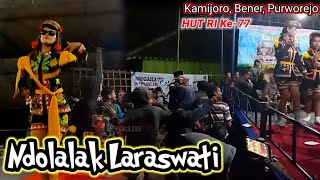Penonton Ikut Joget Semua  ||NDOLALAK LARASWATI (Kamijoro, Bener, Purworejo) HUT RI KE-77