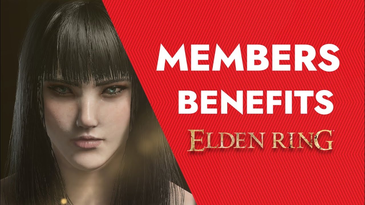 ELDEN RING MEMBERS BENEFITS FEMALE CHARACTER CREATIONS - YouTube