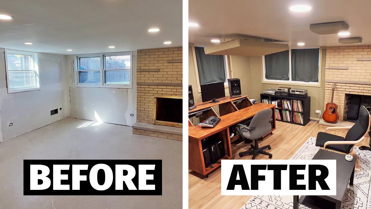 BUILDING MY NEW HOME STUDIO | Captive Portal Studio