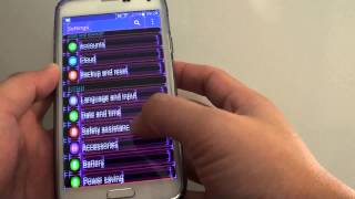 Samsung Galaxy S5: How to Show Screen Layout Boundary