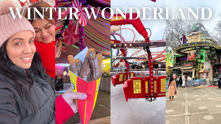WINTER WONDERLAND RIDES, FOOD & CHRISTMAS VIBES 2025 uk theme park with food & rides review