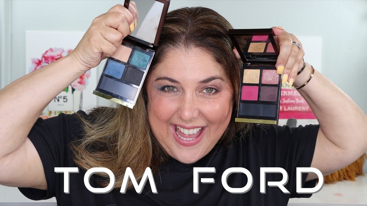 NEW TOM FORD Fall 2023 Eye Color Quads in Ambrosia & Dark Opulence