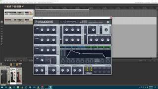 Sawtooth Pluck using Massive in Reaper