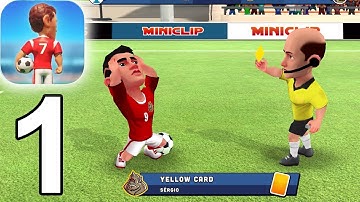 Mini Football Mobile soccer - Gameplay Video Tutorial Part 1 (iOS Android)
