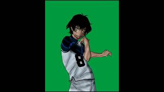 Meguru Bachira Green Screen Clips for Edit | Blue Lock | #shorts #bachirameguru #bluelock