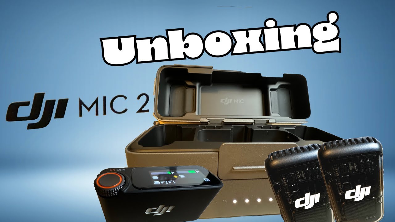 DJI MIC 2 UNBOXING - YouTube