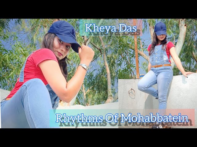 Rhythms of Mohabbatein (Instrumental) । Kheya Das । #lovetheme #dancecover #instrumental class=