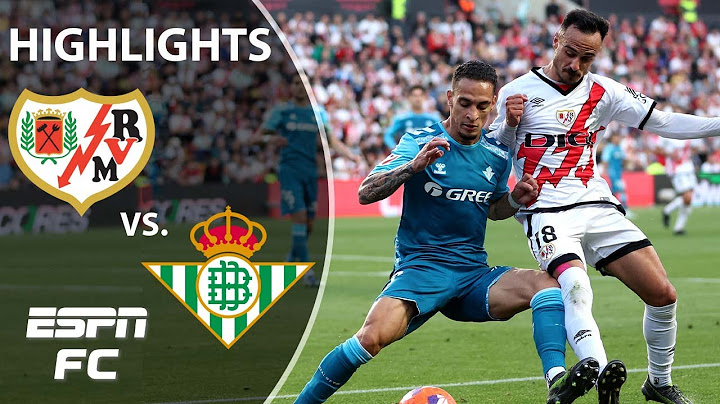 HIGH-ENERGY MATCH ⚡ Rayo Vallecano vs. Real Betis | LALIGA Highlights | ESPN FC
