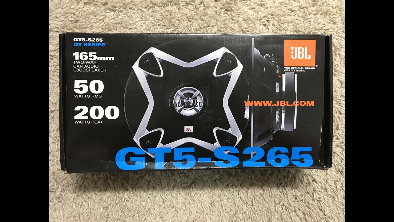 SDD Supplies (2pcs or a Pair )Jbl Gt5-625 6.5 Inch Car Door Speaker