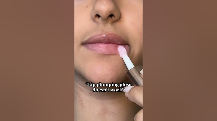 Lip plumping gloss works wonders! ✨ #lipplumper #plumpinggloss #IPSY