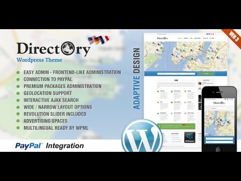 Download the 'Directory' Wordpress Theme