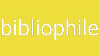 Bibliophile Definition & Meaning