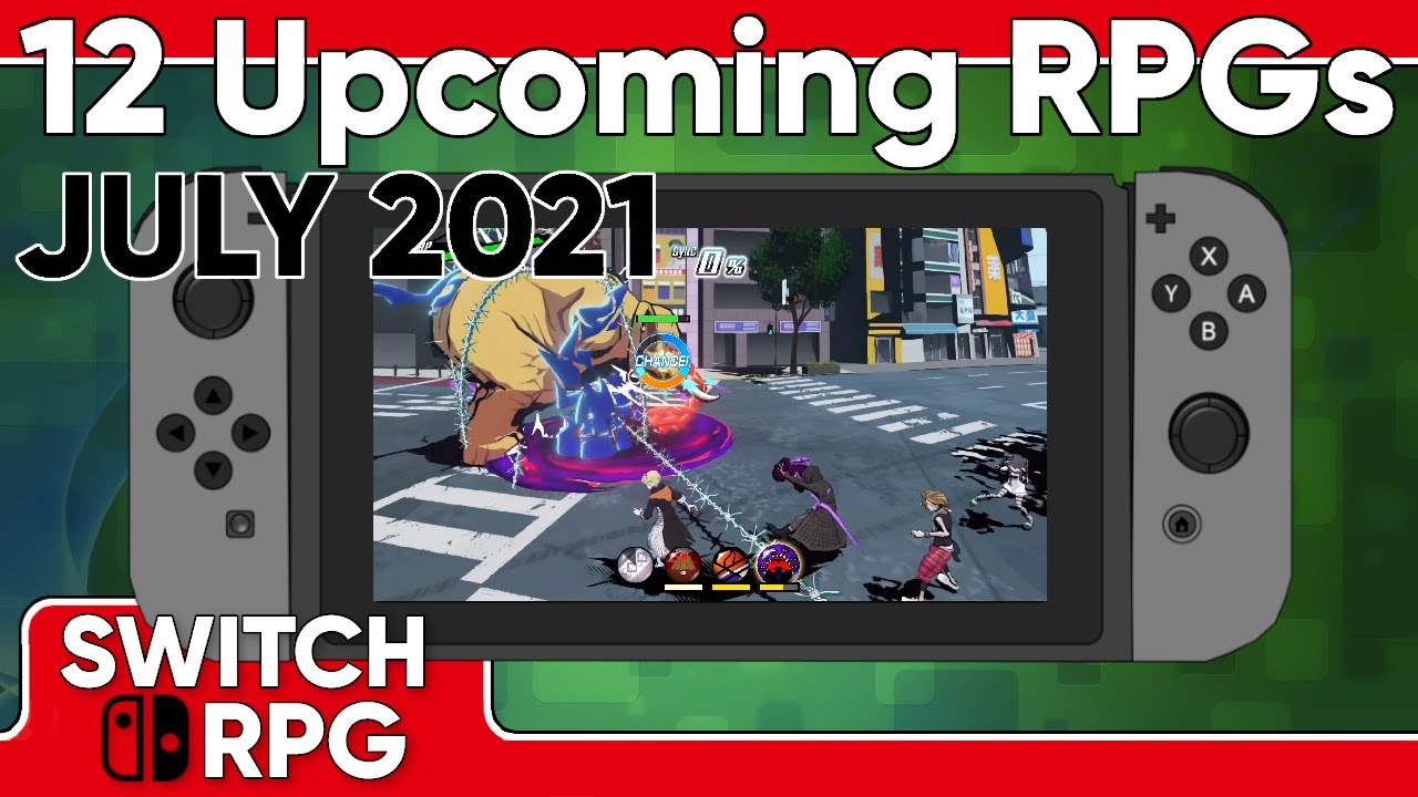 12 New Upcoming Rpgs On Nintendo Switch For July 21 Switchrpg Youtube