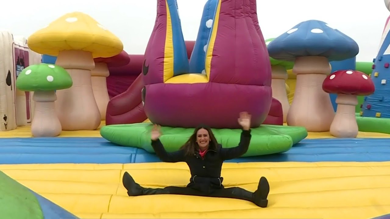Big Bounce America, the world’s largest bounce house, now open in Katy