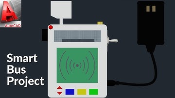 [AutoCAD 2012 / 2020 | 3D Realistic Model]  Smart Bus Thesis Project