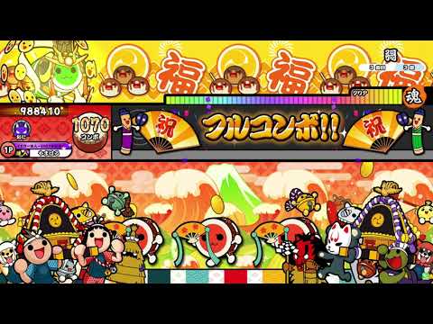【太鼓の達人 ニジイロver.】彁 裏譜面 フルコンボ（キャプチャー）